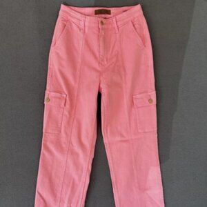 Judy Blue Pink Cargo Pants